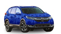 Mobil Honda CR-V juga tak kalah menarik kalau pakai baju Korpri.