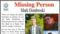 Polisi lalu menyebar informasi hilangnya Dombroski, salah satunya lewat media sosial. Foto-foto Dombroski juga disebar (Foto: Bermuda Police)
