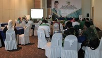 Suasana rapat kerja Lajnah Pemenangan Pemilu 2019. Pool/PPP.