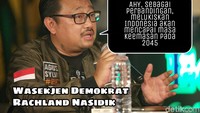 Wasekjen Demokrat Rachlan Nasidik membandingkan pidato Prabowo soal Indonesia bubar 2030 dengan Agus Harimurthi Yudhoyono (AHY). AHY, kata Rachland, punya ciri berbeda dari Prabowo dalam memandang masa depan Indonesia.