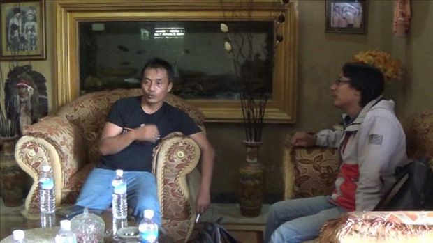 Mujiono memberikan penjelasan soal uang mainan Rp 4,5 miliar