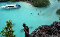 Pulau Bair di Kepulauan Kei (Wahyu Setyo Widodo/detikTravel)