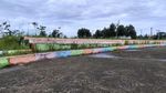 Foto: Proyek Taman Rp 2 M yang Dikorup Ramlan Kini Terbengkalai
