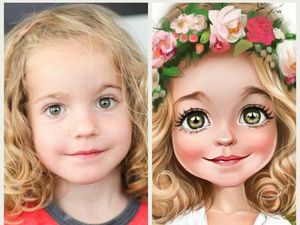 Begini Jadinya Saat Gadis Cilik Dibuat Karikatur