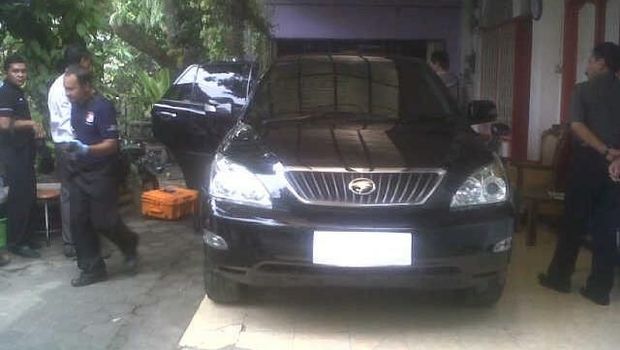 Mobil Amien Rais yang ditembak orang tak dikenal
