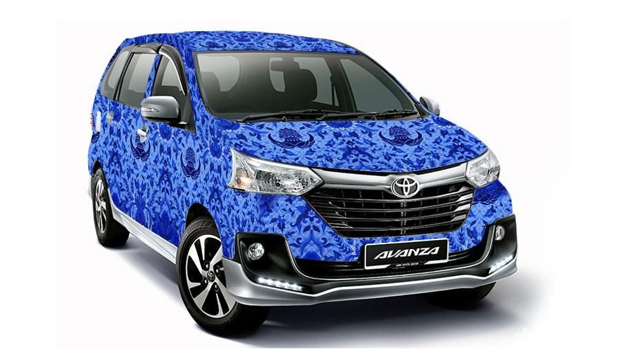 Bagaimana jika mobil dinas ditutupi stiker Korpri?