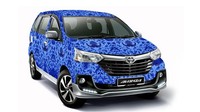 Mobil dinas Avanza malah jadi terlihat lebih keren kalau menggunakan baju Korpri.