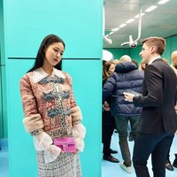 Ini penampilan manis Seol saat hadir di fashion show Gucci beberapa waktu silam.  Foto: dok. Instagram