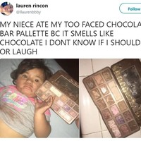 Sebaiknya jauhkan makeup dari jangkauan anak-anak agar tidak terjadi hal membayakan kesehatan dan finansial seperti ini. Foto: Twitter