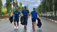 Kegiatan yang dilaksanakan tanggal 18 Maret lalu ini diinisiasi dan dihadiri oleh Ketua DPRD kab. Maros, Chaidir Syam serta menghasilkan sekitar 40-50 kg sampah. (Foto: Instagram/marosrunners)
