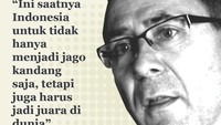 Chairman McKinsey Global Institute Raoul Oberman dalam acara KEN Penyatuan Visi Bersama Menuju Indonesia Maju 2030 di Hotel Ritz Carlton, Sudirman, Jakarta, Selasa 13 November 2012 (Ilustrasi oleh Mindra Purnomo)