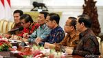 Foto: Megawati dkk Bahas Amandemen 1945 dengan Presiden Jokowi