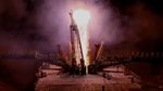 Foto: Detik-detik Peluncuran Roket Soyuz MS-08