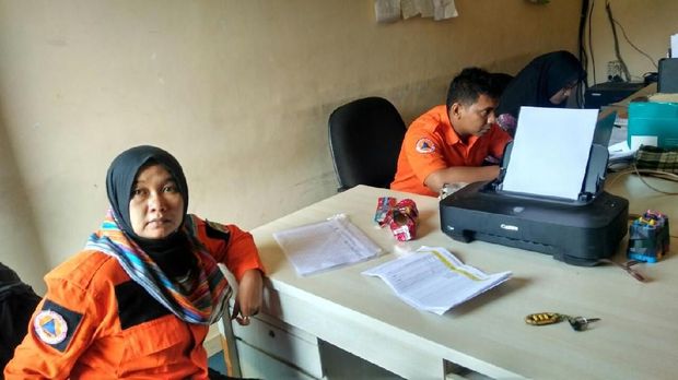 Kepala Bidang Kedaruratan dan Logistik BPBD Kabupaten Ciamis Ani Supiani 