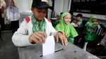Murid SD Al-Azhar Ikut Simulasi Pemungutan Suara di KPU