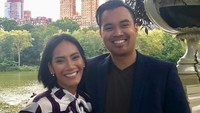 Selain menteri, Andri juga pernah membawa artis Tara Basro berkeliling kota New York saat berkunjung ke AS. Istimewa/Instagram @Andri.NYC.
