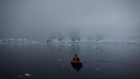 Greenpeace merupakan komunitas pecinta lingkungan global yang mengusulkan dibangunnya sebuah konservasi untuk menyelamatkan ekosistem Antartika. (Alexandre Meneghini/Reuters)