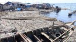 Saking Banyaknya, Sampah di Pesisir Cilincing Tutupi Pantai