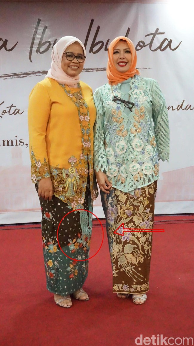 Istri Gubernur DKI Jakarta Anies Baswedan, Fery Farhati Baswedan, beserta istri Wakil Gubernur Sandiaga Uno, Nur Asia Uno, menjadi pembicara di talkshow ‘Cerita Ibu Ibukota’ di Gedung Dinas Teknis, Jakarta Pusat, Kamis (22/3/2018). Foto: Daniel/Wolipop