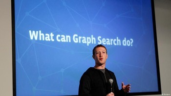 Facebook sendiri tak terbendung, kini jumlah pengguna aktifnya di kisaran 2,3 miliar. Tak ada pesaing mampu mendekatinya. Foto: DW (News)