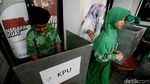 Murid SD Al-Azhar Ikut Simulasi Pemungutan Suara di KPU