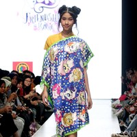 Fashion show karya delapan desainer lokal dengan mengangkat tema My Little Pony di Plaza Indonesia Fashion Week 2018, Jakarta. Rabu [21/3/2018]. [Foto: Mohammad Abduh/Wolipop]