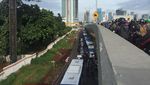Foto: Macet Pancoran-Kuningan, Jalan Gatsu Bak Lautan Kendaraan