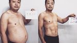 Wow! Begini Transformasi Bapak dan Anak, Dari Gemuk Jadi Sixpack