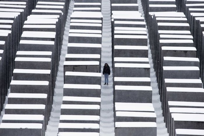 Monumen Holocaust Memorial Berlin Jerman
