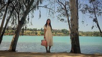 Foto:  Gulse memang sering traveling ke berbagai destinasi di Turki. Ini saat ia di Adana (gulseamine/Instagram)