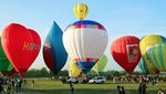 Saat Langit Filipina Diwarnai Balon Udara