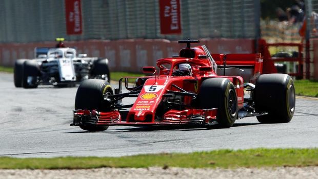 Sebastian Vettel mengalami kesulitan di dua latihan bebas GP Australia.