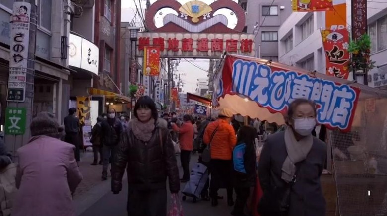 Kawasan Sugamo Jizo Dori di Tokyo (BBC Travel) Kawasan Sugamo Jizo Dori di Tokyo (BBC Travel)