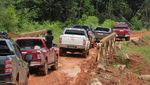 Jalan Perbatasan Papua 1.098 Km Dibangun Tembus Hutan dan Bukit