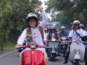 Pimpin Pendaftaran Caleg PKB, Cak Imin Akan Konvoi Naik Vespa ke KPU
