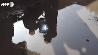 Disebutkan lebih dari separuh sungai di India mengalami pencemaran akut. (Foto: Dok. AFP)