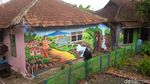 Foto: Libur Long Weekend Penuh Warna di Kampung Lukis Cilegon