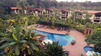 Casa Luna Hotel & Spa di La Fortuna, Kosta Rika ini berada di area luar Taman Nasional Arenal Volvano. Penginapan in imenawarkan pemandangan gunung api dan hutan yang masih alami. (Booking.com)