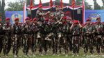 Berbagai Atraksi Meriahkan Sertijab Danjen Kopassus