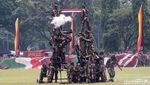 Berbagai Atraksi Meriahkan Sertijab Danjen Kopassus