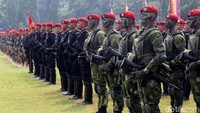 Acara dimulai sekitar pukul 09.00 WIB. Acara diawali penyerahan pasukan.