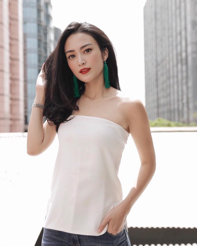 Ketrin Agustine dikenal sebagai seorang artis juga pernah menjadi presenter dan model. Foto: Instagram