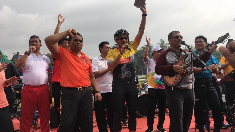 Sandi Ingin Band Pemprov DKI Gus Plus Tampil Juga di Java Jazz Sandi Ingin Band Pemprov DKI Gus Plus Tampil Juga di Java Jazz