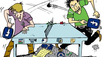 User Facebook pun saling serang adu argumentasi bahkan saling hina. Foto: Pinterest