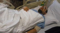 Operasi tahap dua atau pemasangan artificial cornea itu disebut Kabiro Humas KPK Febri Diansyah lancar (Foto: dok. Istimewa)