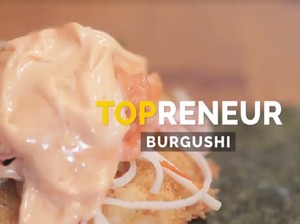 Perkawinan Sushi dan Burger Ini Beromzet Rp 200 Juta/Bulan
