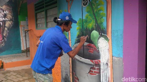 Akhir Pekan di Cilegon, Foto-foto Dulu di Kampung Lukis Ini