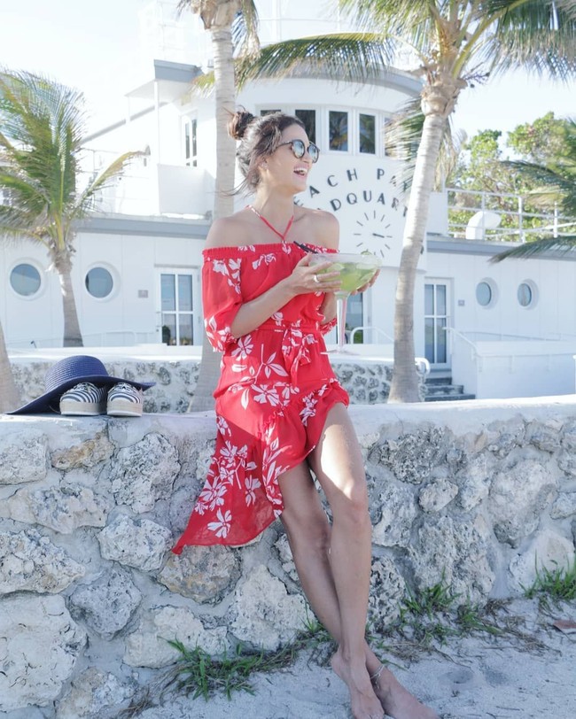 Bukan hanya sebagai atlet, Leryn juga dikenal sebagai model dan aktris Paraguay. Foto: Instagram