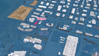 Perusahaan teknologi ini akan turut tenggelam. Foto: Google Earth via Business Insider