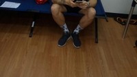Xavi Fores menggunakan helm KYT KR-1. Helm itu sudah lama dijual di Indonesia. Foto: Dok. Pribadi Mugiyono